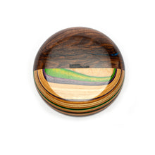 Load image into Gallery viewer, Recycled Skateboards and Black Walnut Bowl